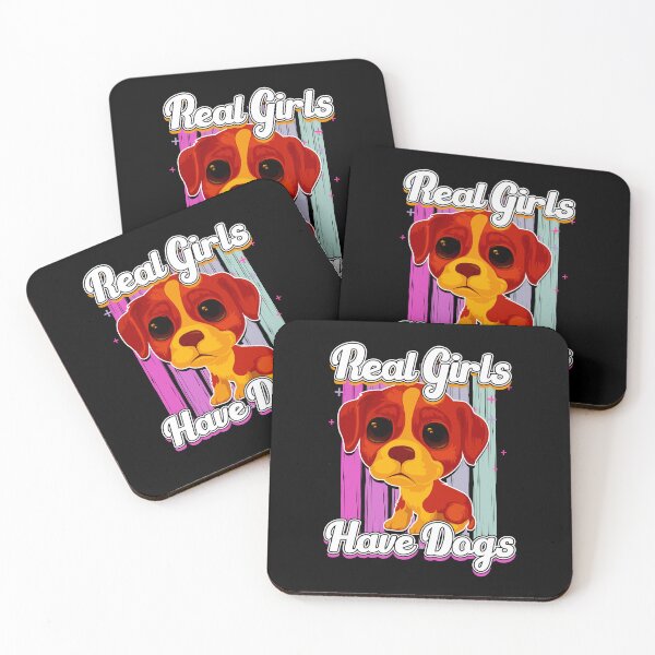 Item preview, Real Girls Have Dogs designed and sold by saulmedia.