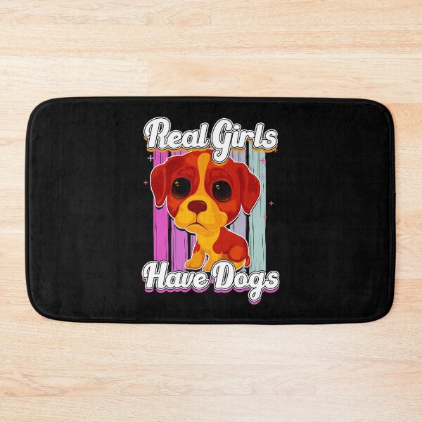 Item preview, Real Girls Have Dogs designed and sold by saulmedia.
