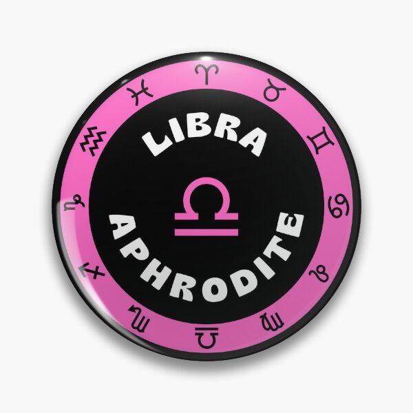 Item preview, Libra Zodiac Symbol Greek Mythology Goddess Aphrodite Horoscope designed and sold by OnyxMoonDesigns.