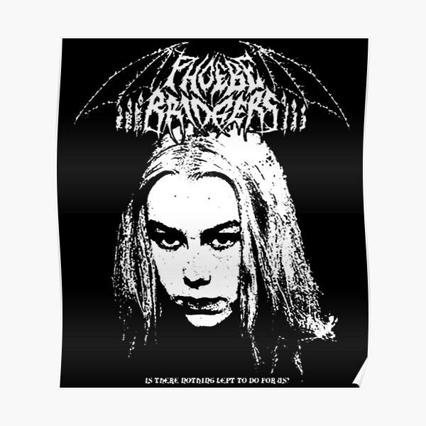 Phoebebridgers Sticker Poster