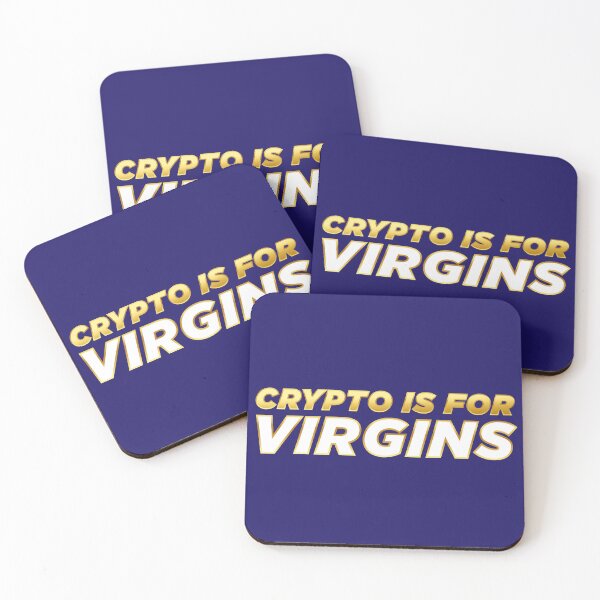 Item preview, crypto is for virgins v3 designed and sold by Grafik0.