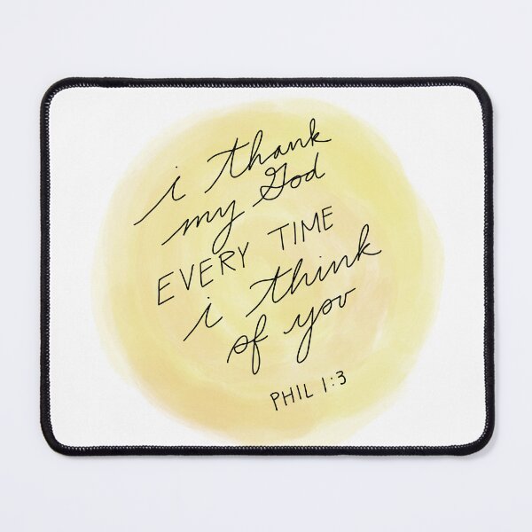 Item preview, Philippians 1:3 I Thank My God Bible Verse designed and sold by masternanii.