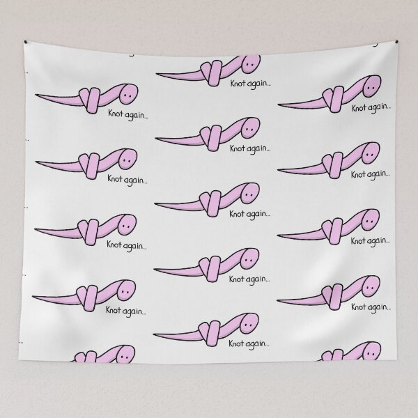 Item preview, Knot Again...Pink Snake in a Knot designed and sold by Cre8iveCat.