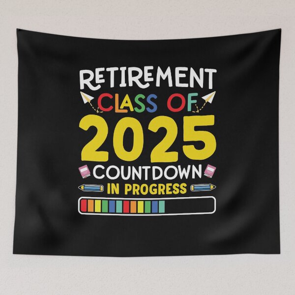 Item preview, Retirement Class Of 2025 Countdown In Progress Shirt, I'm Retired Shirt, Retirement Shirt, Retired 2025 Shirt, Teacher Retirement Gifts designed and sold by aymob.