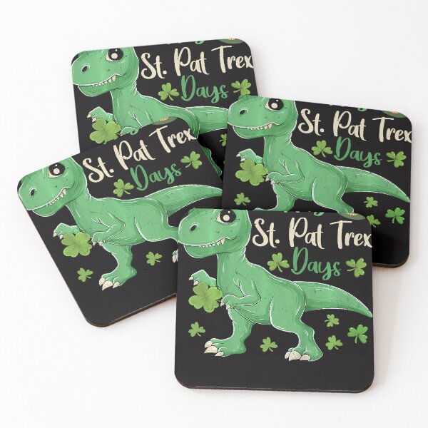 Item preview, St Patricks Day Dinosaur Dino Saurus Irish Shamrock designed and sold by JaredWiseman.