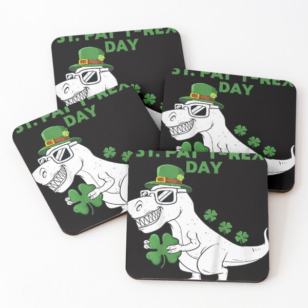 Item preview, Happy St Pat Trex Day Dino Patricks Day Lucky Toddler Boys designed and sold by NathanielHast.