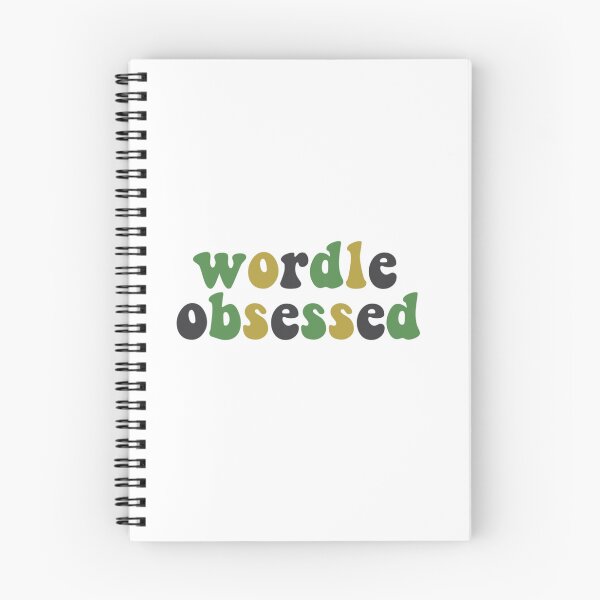 Item preview, Wordle Obsessed Puzzle Game designed and sold by The Turquoise Brush.