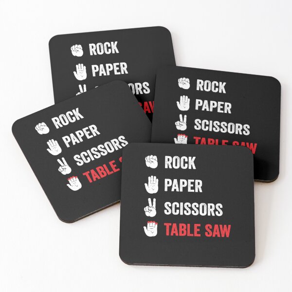 Item preview, Rock Paper Scissors Table Saw Shirt, Woodworking Shirt, Carpenter Shirt, Woodworker Shirt, Lumberjack Shirt, Woodworking Gift, Sawdust Shirt designed and sold by aymob.