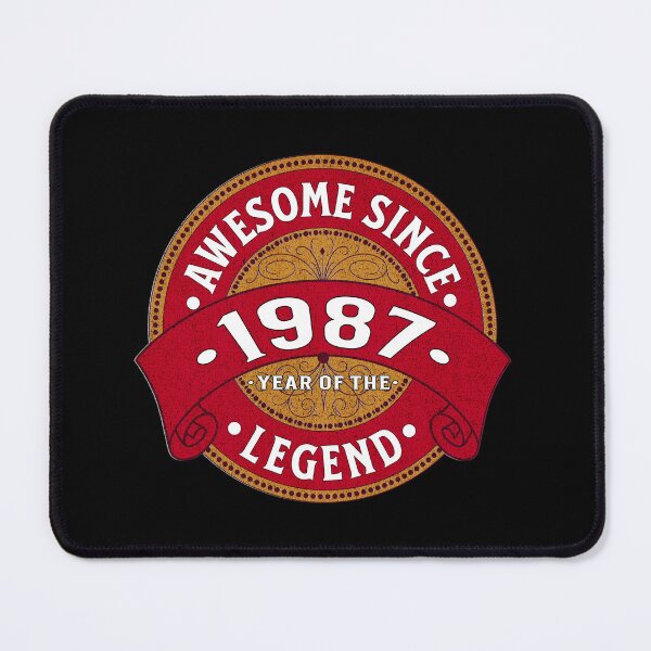 Item preview, Awesome Since 1987, birthday gift designed and sold by Ray's Photos & Art.