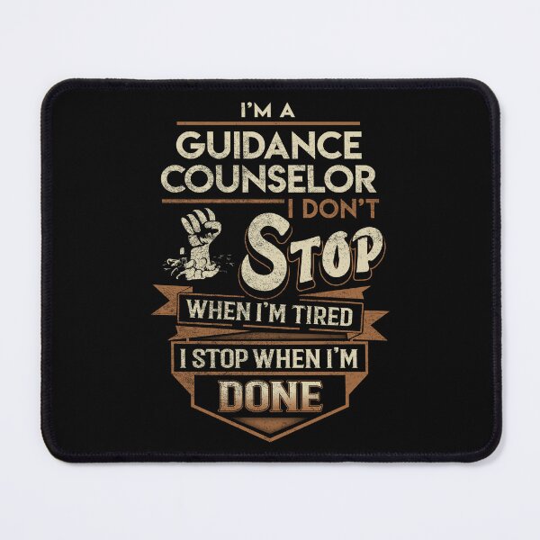 Item preview, Guidance Counselor T Shirt - I Stop When Done Job Gift Item Tee designed and sold by natalinedk.
