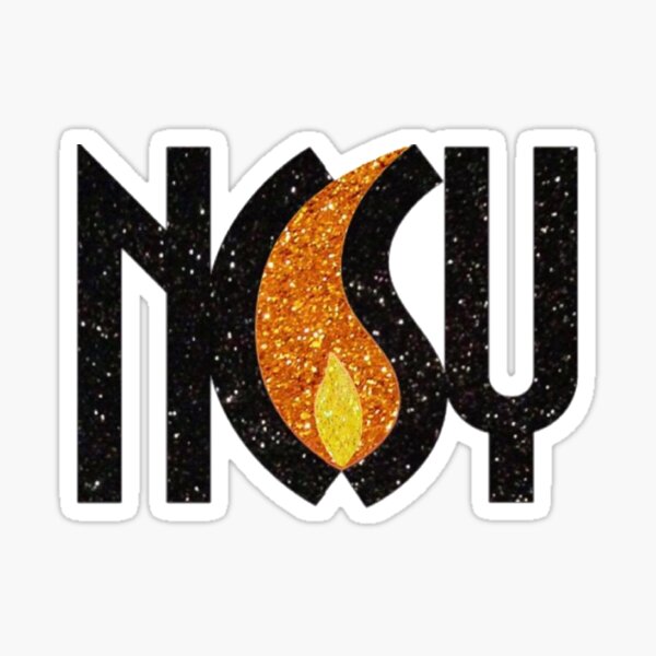 NCSY Glitter Logo Sticker