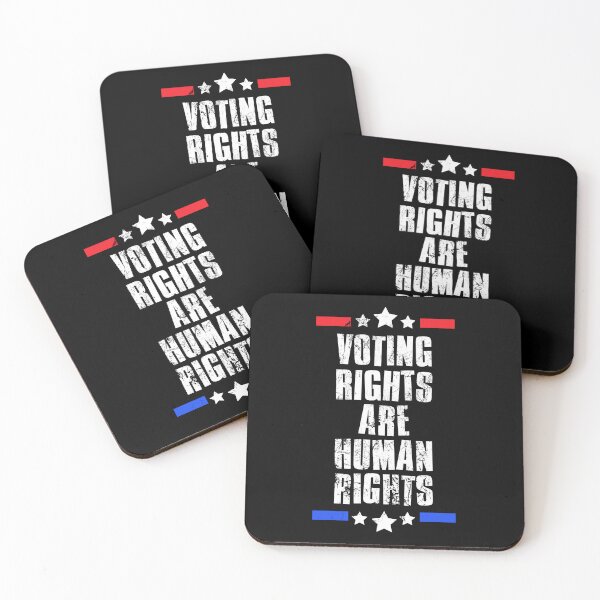 Item preview, Voting Rights are Human Rights, We Want Voting Rights designed and sold by FNStuff.