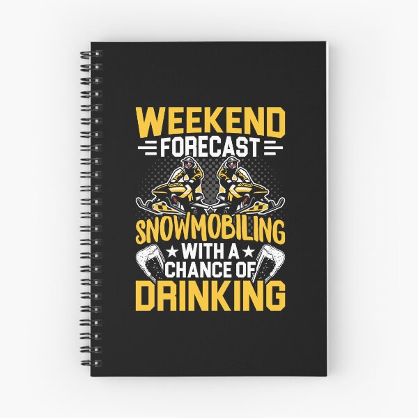 Item preview, Weekend Forecast Snowmobiling Shirt, Funny Snowmobile Shirt, Snowmobiler Shirt, Snowmobiling Gift, Snowmobile Racing, Snowmobiling Drinking designed and sold by aymob.