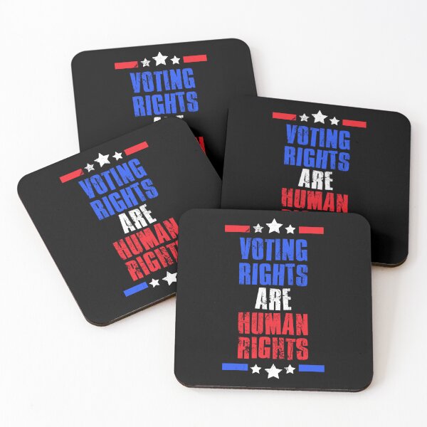 Item preview, Voting Rights are Human Rights, We Want Voting Rights designed and sold by FNStuff.