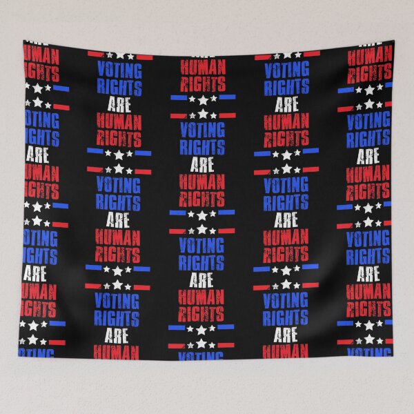 Item preview, Voting Rights are Human Rights, We Want Voting Rights designed and sold by FNStuff.