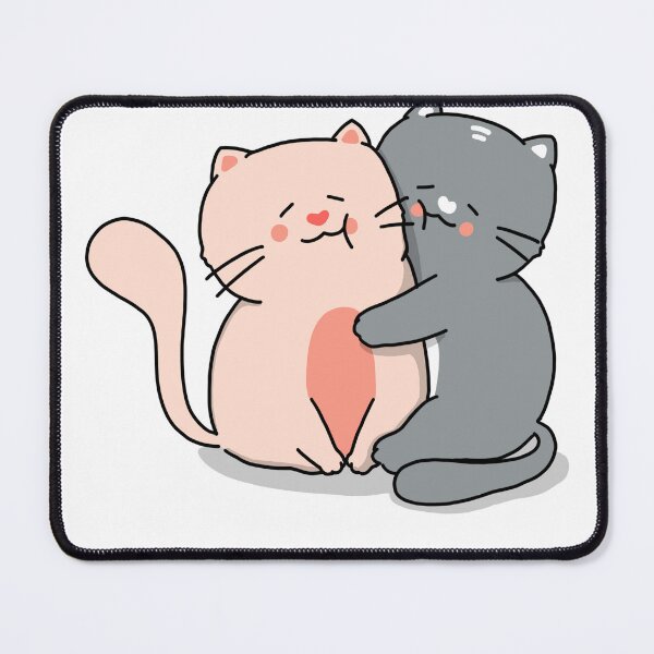 Artikelvorschau, Mochi-Katze mit Pfirsich und Goma entworfen und verkauft von W&M Store.