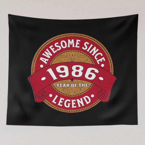 Item preview, Awesome Since 1986, 40th birthday gift designed and sold by Ray's Photos & Art.