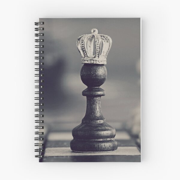 Item preview, King Pawn, Crowned Chess Black Pawn designed and sold by nicedayok.