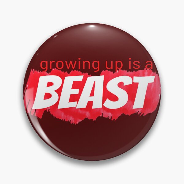 Item preview, growing up is a BEAST designed and sold by YourSpace8.