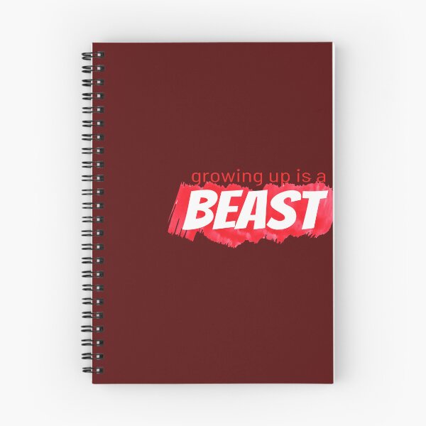 Item preview, growing up is a BEAST designed and sold by YourSpace8.