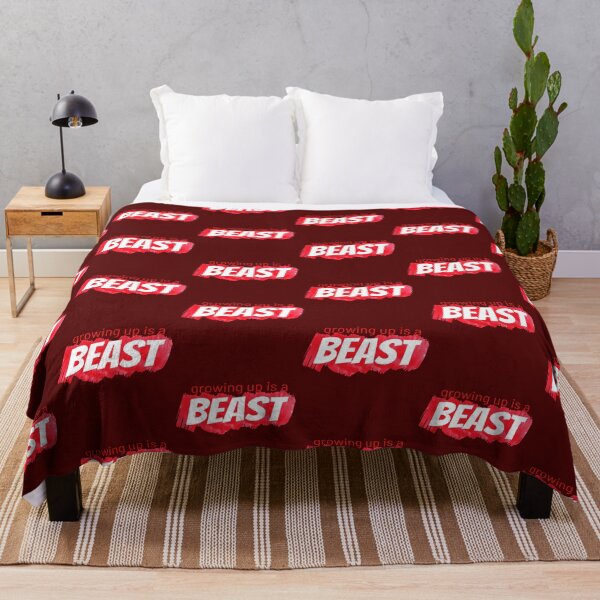 Item preview, growing up is a BEAST designed and sold by YourSpace8.