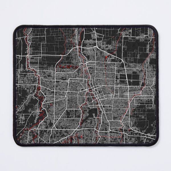 Item preview, Medan City Map of Sumatra, Indonesia - Oriental designed and sold by deMAP.