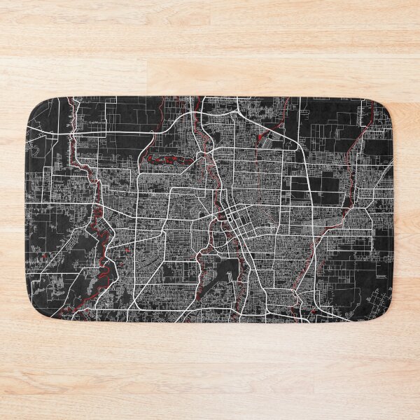 Item preview, Medan City Map of Sumatra, Indonesia - Oriental designed and sold by deMAP.