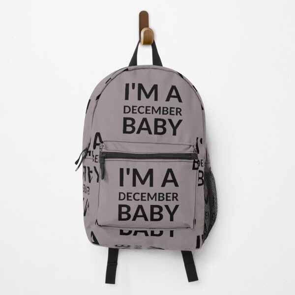 Item preview, I'M A DECEMBER BABY designed and sold by RobbiesMusic.