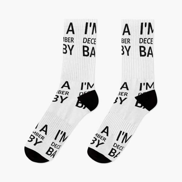 Item preview, I'M A DECEMBER BABY designed and sold by RobbiesMusic.