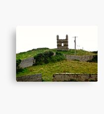 Derelict house in Donegal, Ireland Canvas Print