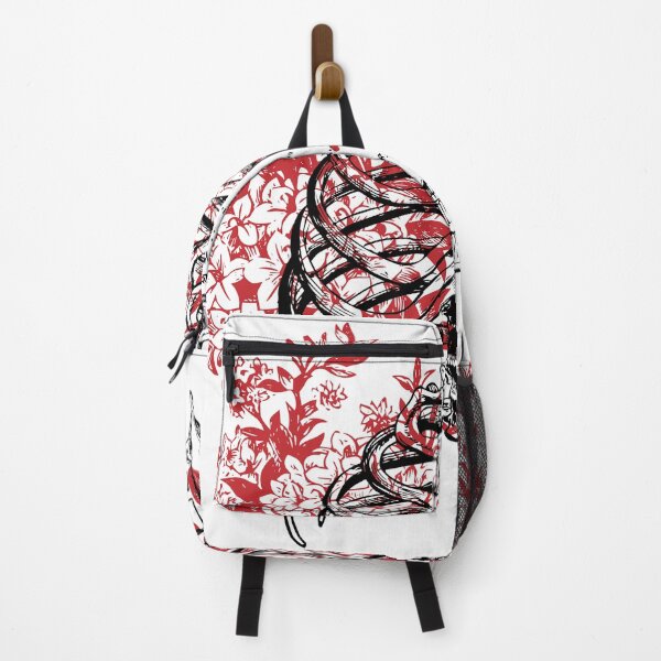 Item preview, Floral Ribcage, engraved anatomy illustration designed and sold by Littlezilla.