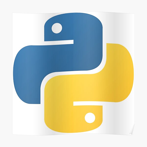Python Logo Posters | Redbubble