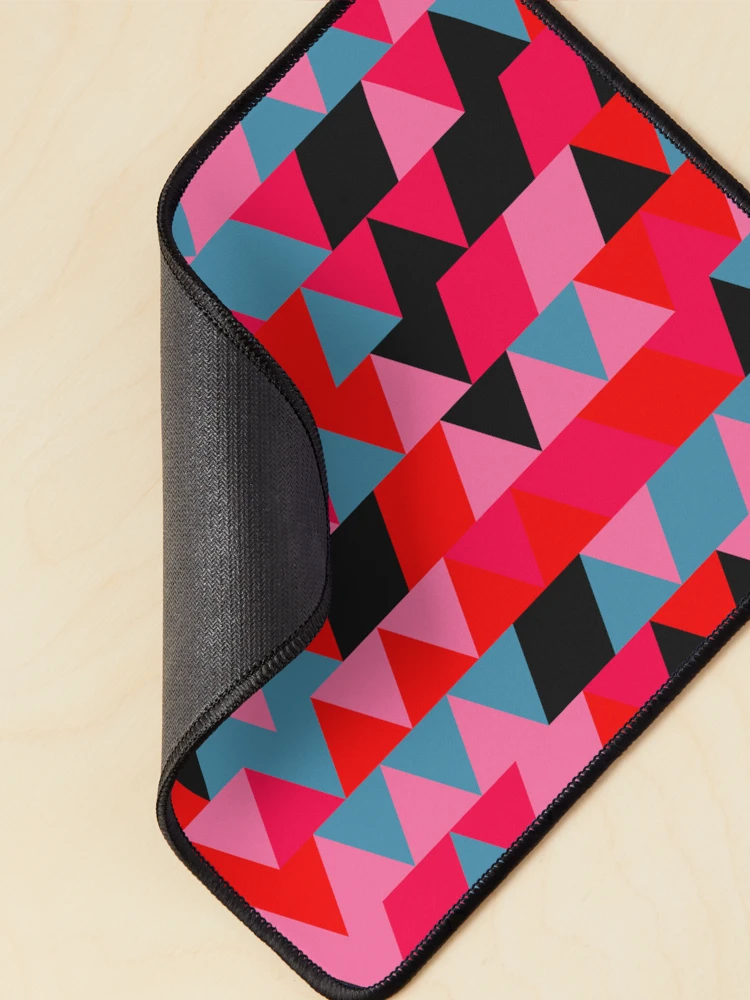 Thumbnail 2 of 5, Mouse Pad, Triangles 8 designed and sold by genpythonart.