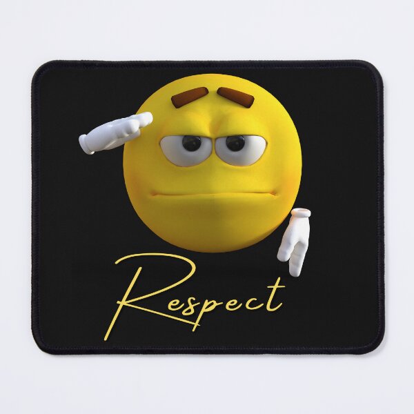 Item preview, Respect - Emoji Funny Face designed and sold by G-Cafe.