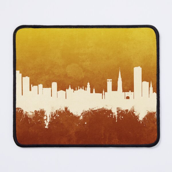 Item preview, Leicester England Skyline designed and sold by ArtPrints.