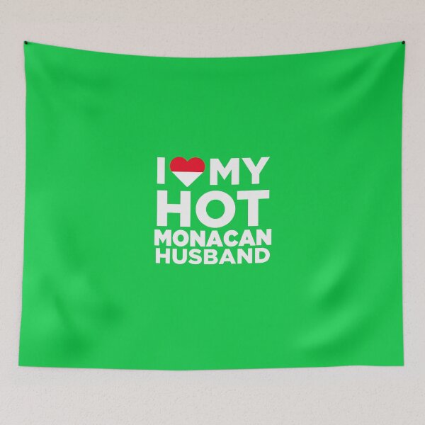Item preview, I Love My Hot Monacan Husband designed and sold by AlwaysAwesome.