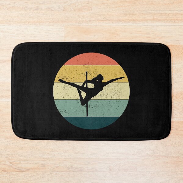 Item preview, Pole Sport Dance Dancer Acrobatics Vintage Retro Sunset designed and sold by CuteDesigns1.
