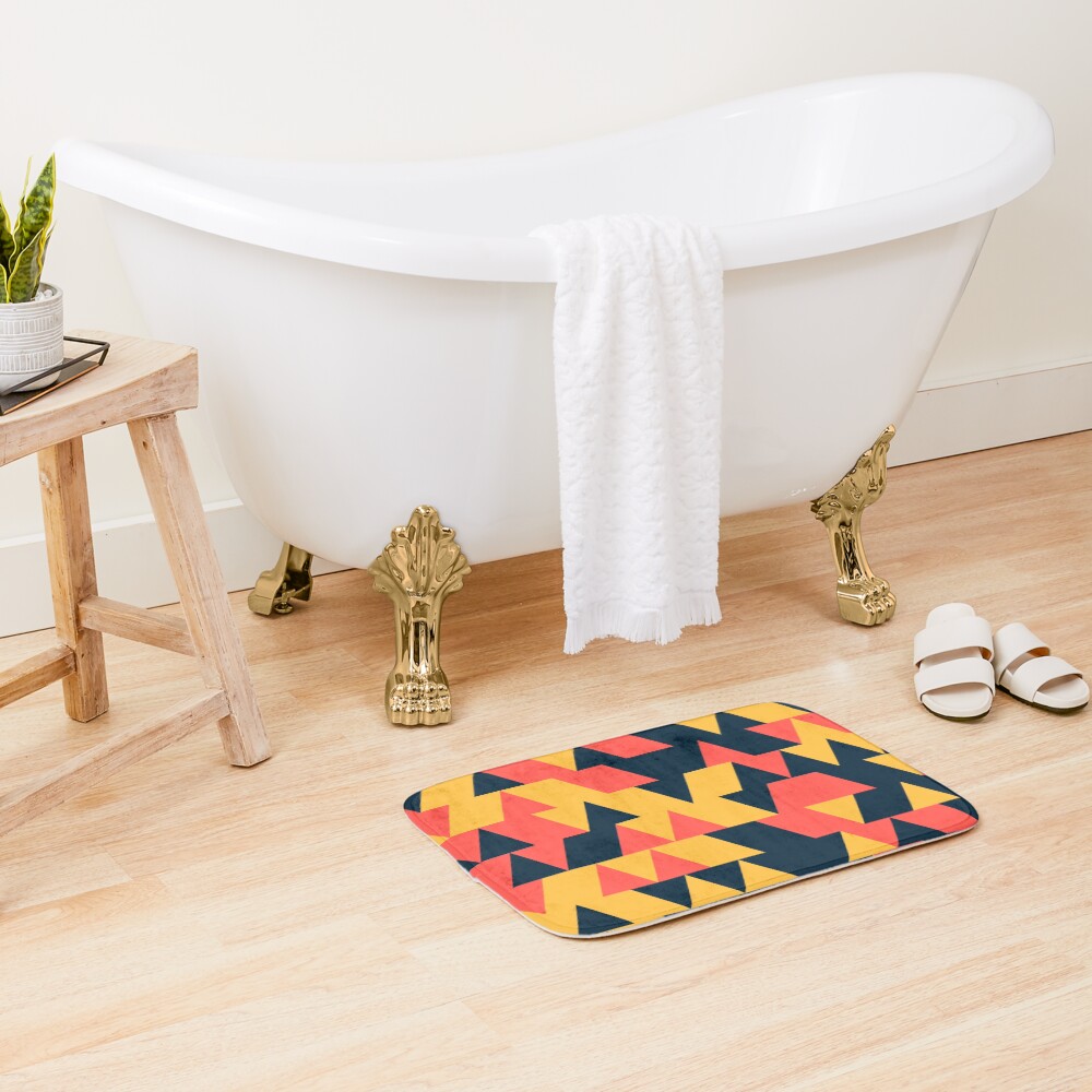 Item preview, Bath Mat designed and sold by genpythonart.