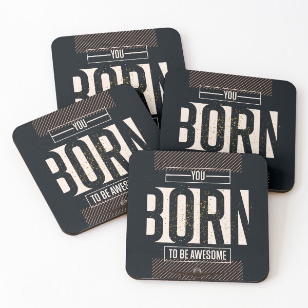 Item preview, Born to awesome designed and sold by RONAK PARMAR.