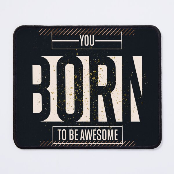 Item preview, Born to awesome designed and sold by RONAK PARMAR.