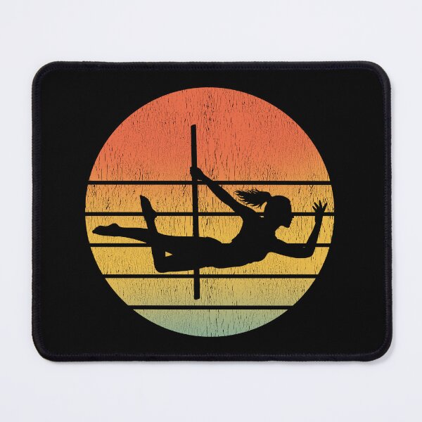 Item preview, Pole Sport Dance Dancer Acrobatics Vintage Retro Sunset designed and sold by CuteDesigns1.