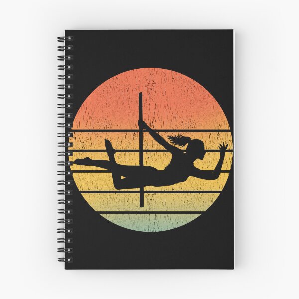 Item preview, Pole Sport Dance Dancer Acrobatics Vintage Retro Sunset designed and sold by CuteDesigns1.
