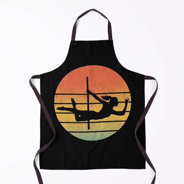 Item preview, Pole Sport Dance Dancer Acrobatics Vintage Retro Sunset designed and sold by CuteDesigns1.