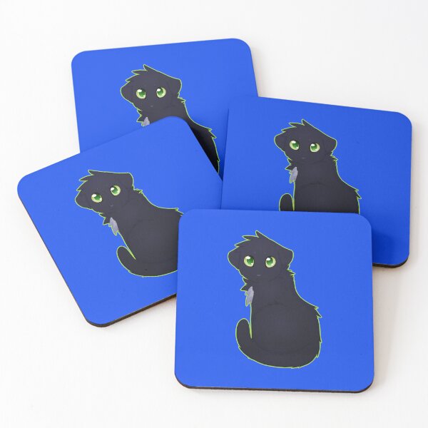 Item preview, Ravenpaw - Warrior Cats Sticker designed and sold by LeoEsquibel.