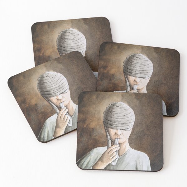 Item preview, Bandaged head - eat bandage designed and sold by Silent-Art-.