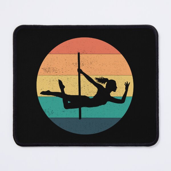 Item preview, Pole Sport Dance Dancer Acrobatics Vintage Retro Sunset designed and sold by CuteDesigns1.