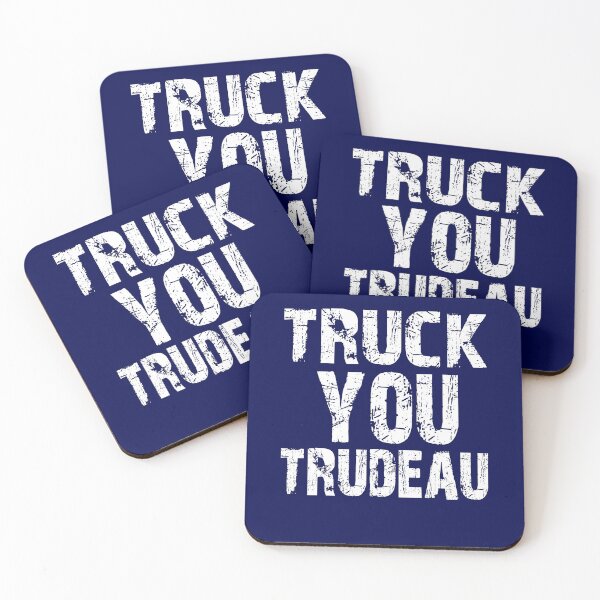 Item preview, Truck Fuck You Trudeau Support Truckers Freedom Convoy 2022 - Thank You Truckers! designed and sold by niftee.