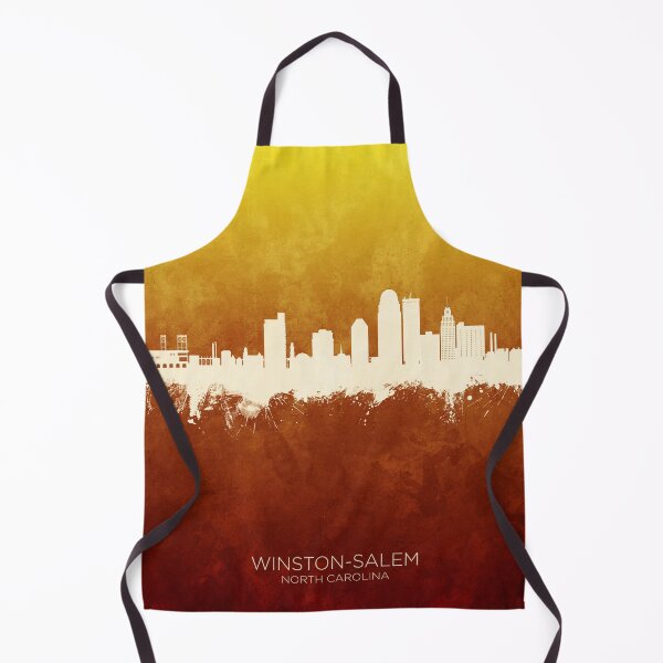 Item preview, Winston-Salem North Carolina Skyline designed and sold by ArtPrints.