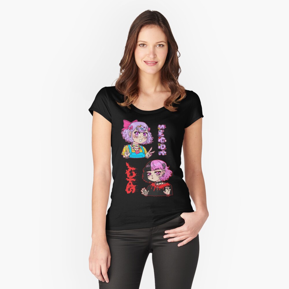Item preview, Fitted Scoop T-Shirt designed and sold by cricketbat.