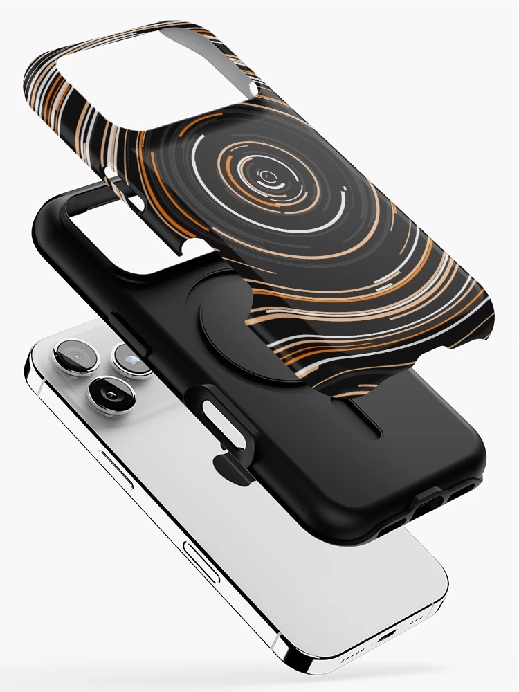 Thumbnail 2 of 4, iPhone Case, Arcs 9 designed and sold by genpythonart.